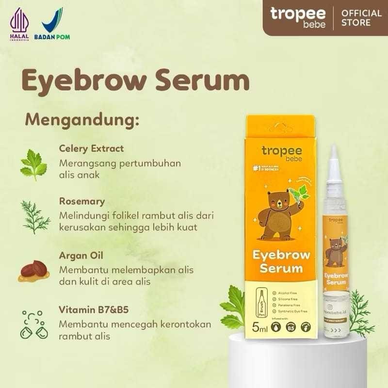 TROPEE BEBE Eyebrow Serum 5ml | Serum Alis Anak