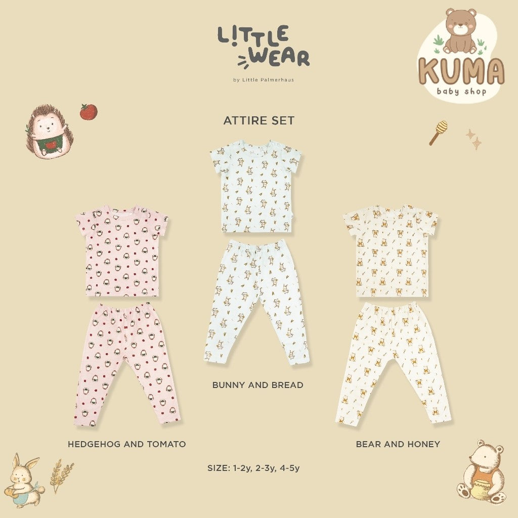 Little Palmerhaus - Little Wear Attire Set 23.0 (Setelan Anak Lengan Pendek Celana Panjang)