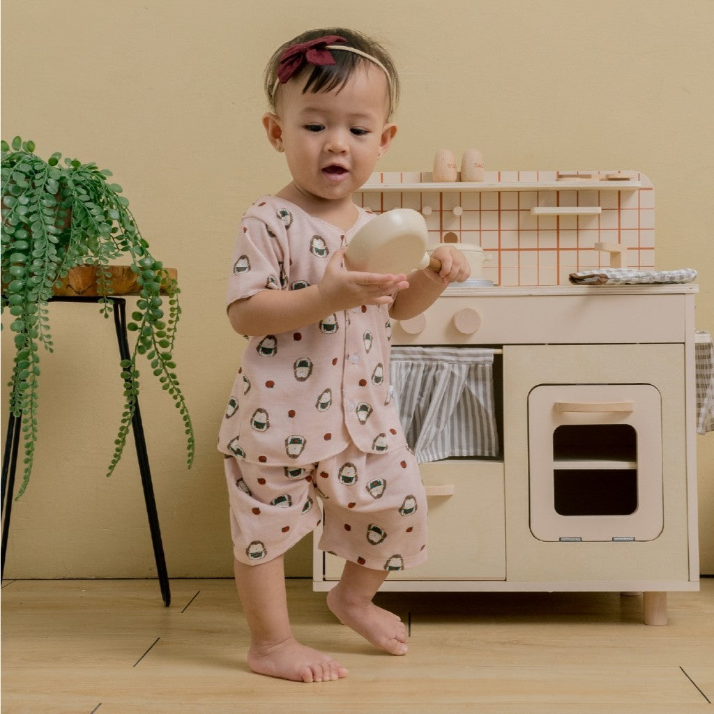 Little Wear Short Set 23.0 by Little Palmerhaus (Setelan Baju Bayi Lengan Pendek)