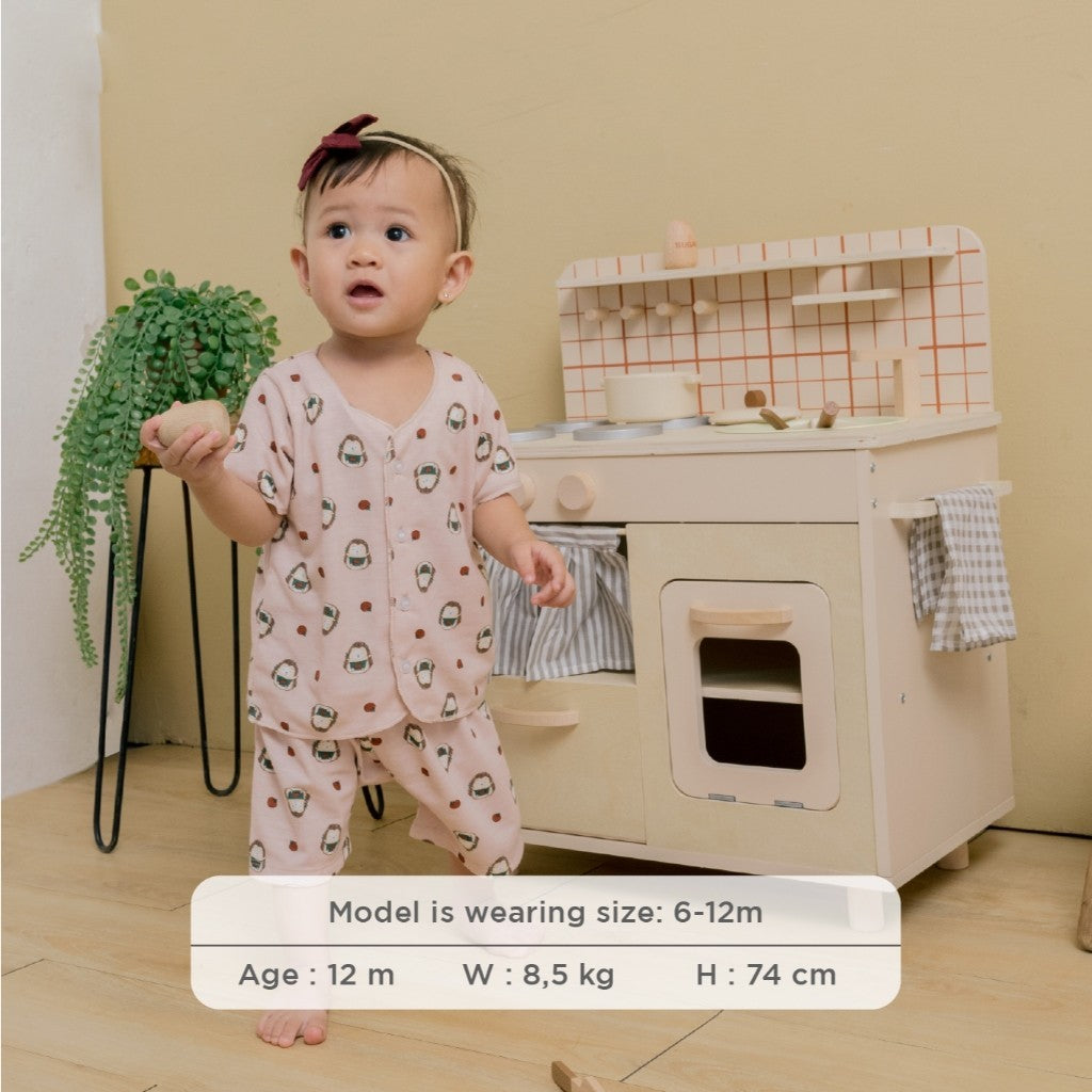 Little Wear Short Set 23.0 by Little Palmerhaus (Setelan Baju Bayi Lengan Pendek)
