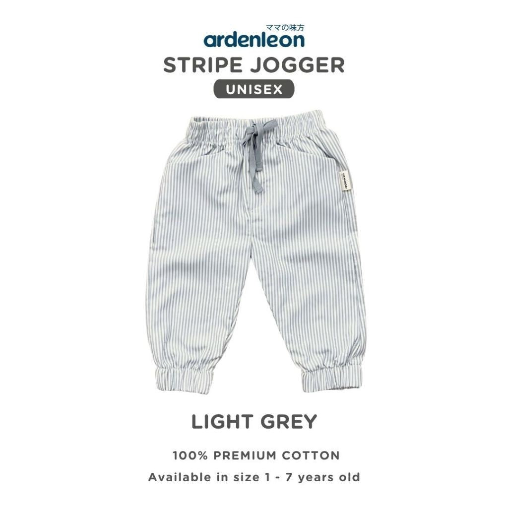 ARDENLEON Celana Panjang Anak Stripe Jogger 1 - 7 Tahun