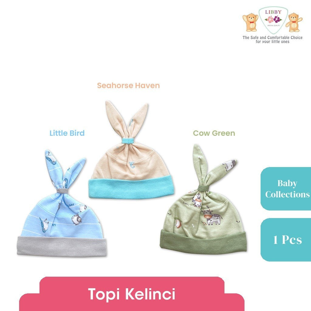 LIBBY Topi Newborn Motif Baby Collection(1 pcs)