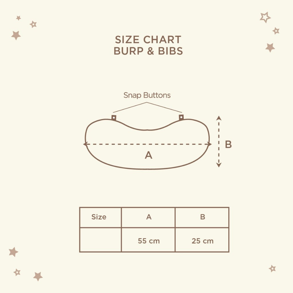 Little Palmerhaus - Burp & Bib 3.0 (Celemek Bayi)