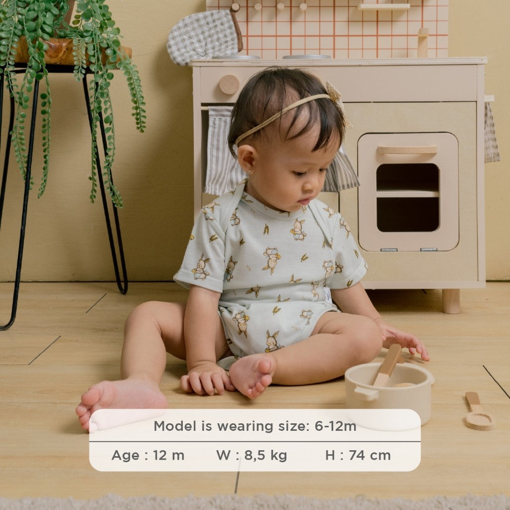 Little Wear Short Bodysuit 23.0 by Little Palmerhaus (Jumper Bayi)