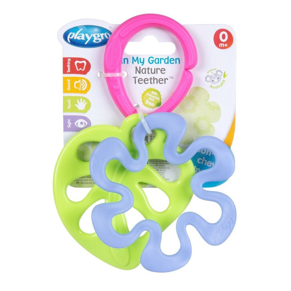 Playgro In My Garden Nature Teether -  Mainan Teether Anak
