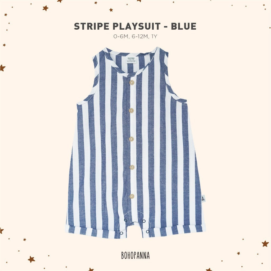 BOHOPANNA - STRIPE PLAYSUIT - Jumper Bayi