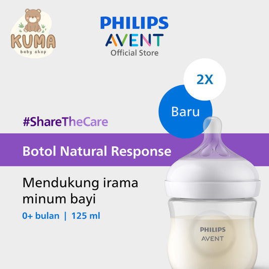 Philips Avent Bottle Natural Response 3.0 4OZ SCY900/02 Botol Susu 2pcs