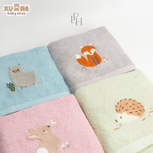 Little Palmerhaus - Bam & Boo Bamboo Buddies Towel Limited Edition (Handuk Anak)