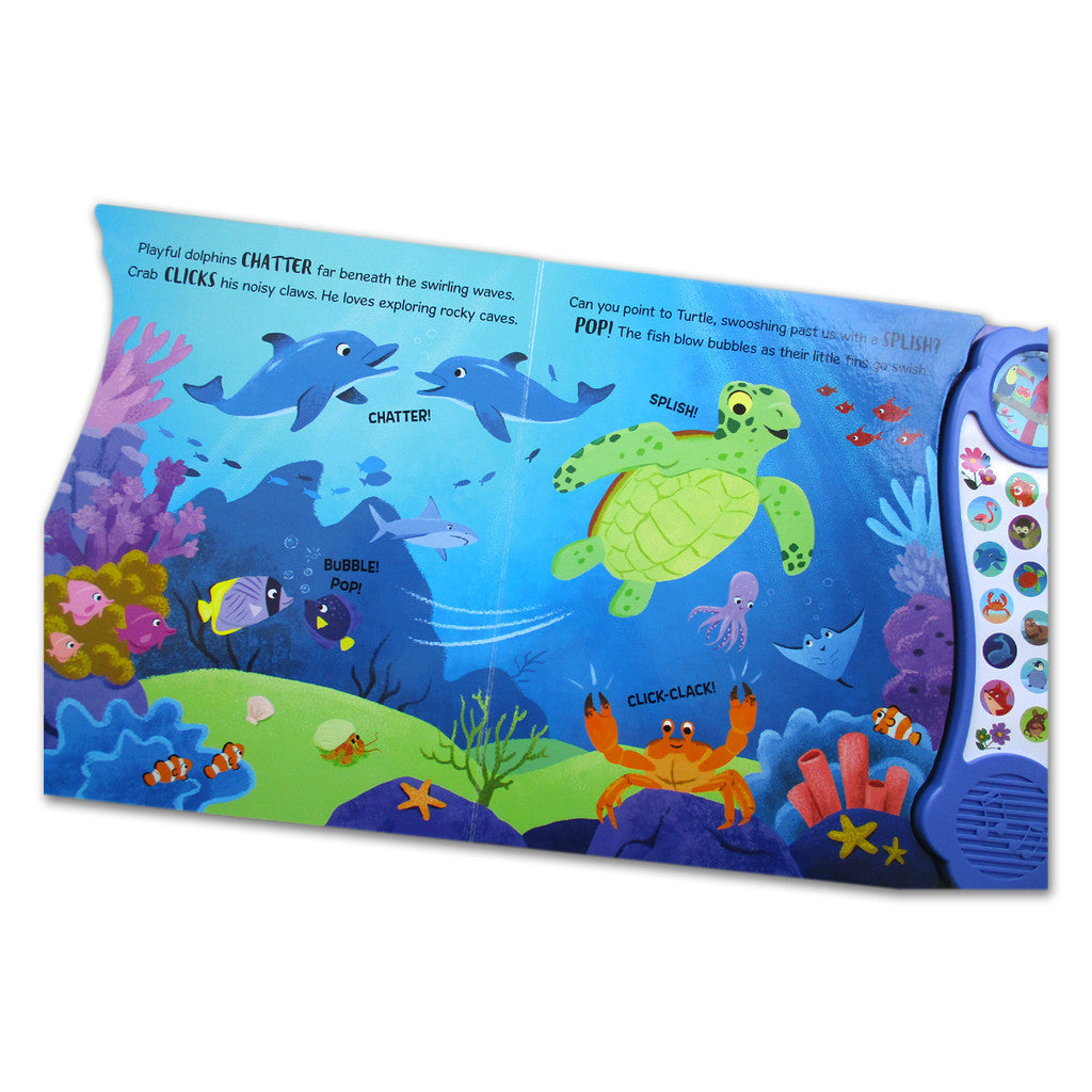 Mega Sounds Beautiful World 18 tombol suara - Buku bersuara hewan - Animals sound book [Igloo Books]