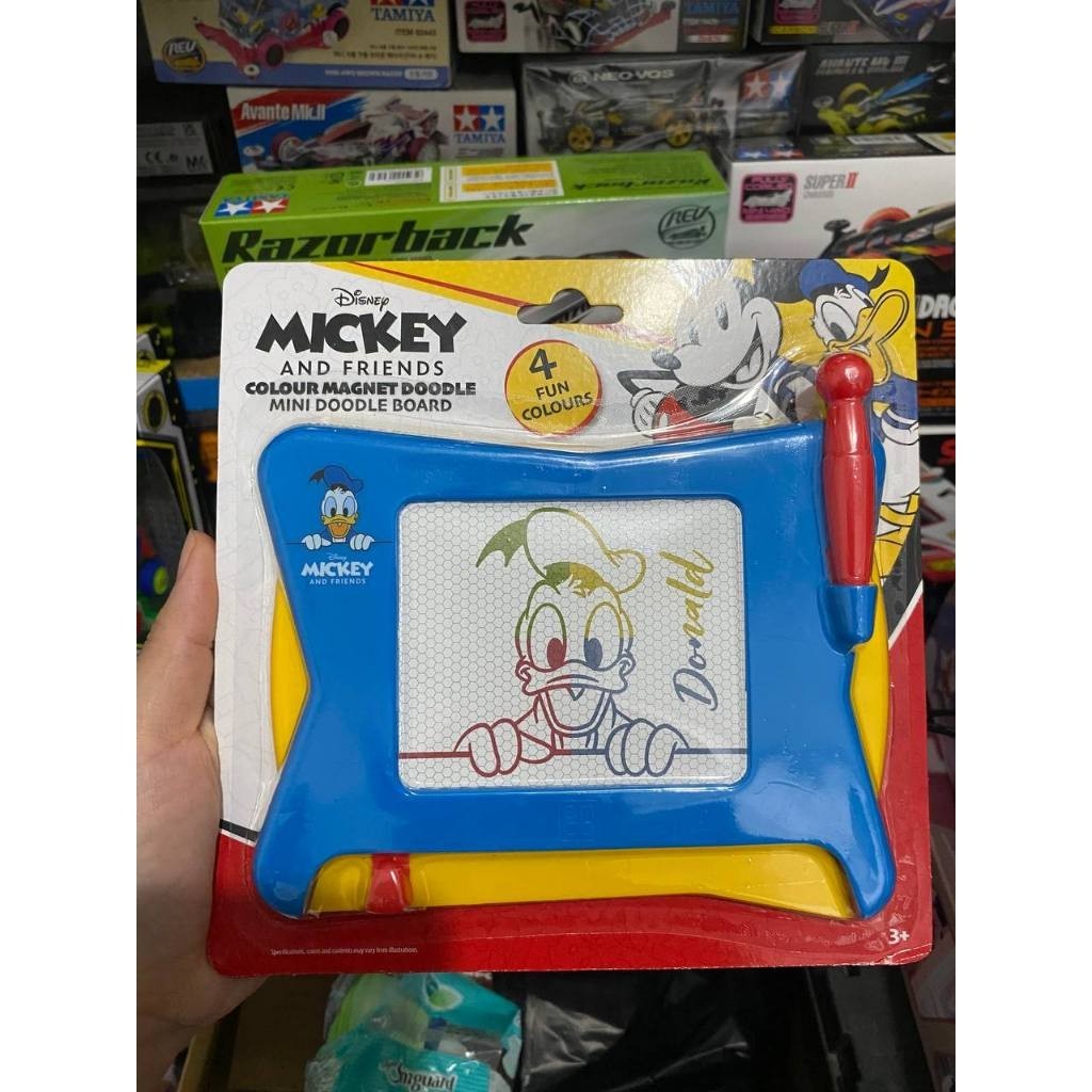 Emco Disney Mickey And Friends Colour Magnet Doodle Mini Board