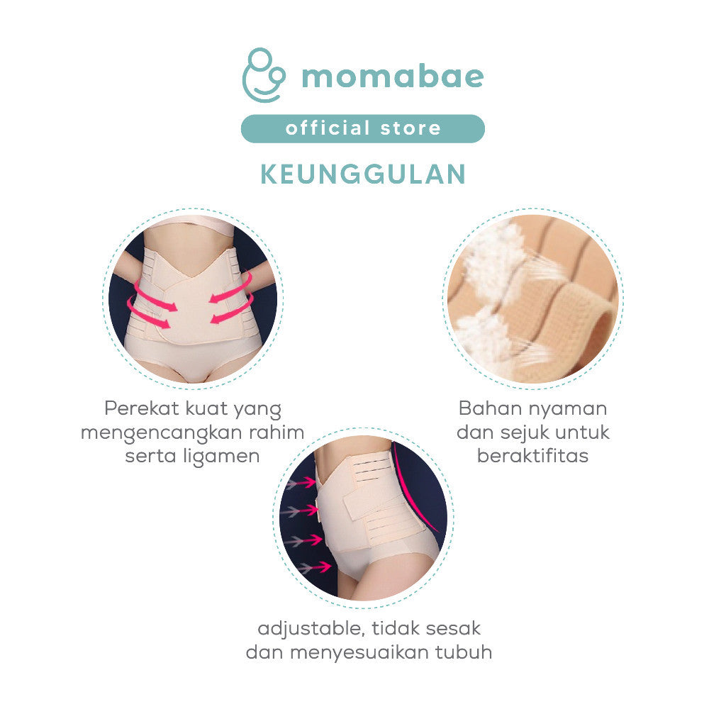 COMO Body Shaper Corset | Korset Melahirkan | Korset Ibu Melahirkan | Korset Pelangsing