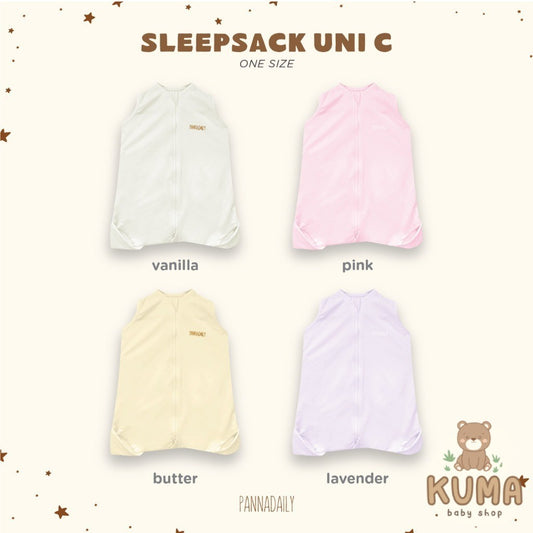 BOHOPANNA - PANNADAILY - SLEEP SACK Unisex C- Selimut Bayi - Bedong Bayi