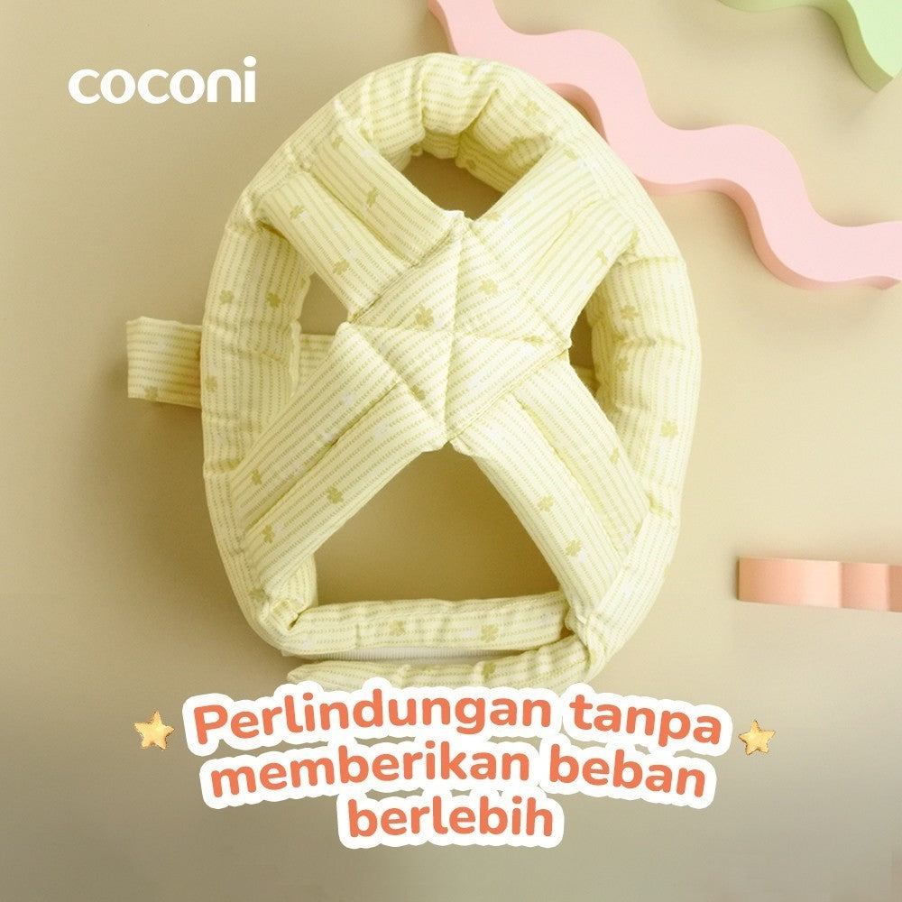 COCONI Children's Head Protector | Topi Pelindung Kepala Bayi dari Jatuh Benturan Topi Anti Ketok
