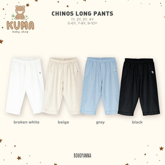 BOHOPANNA - CHINOS LONG PANTS - Celana Anak Laki-Laki - Chinos Anak