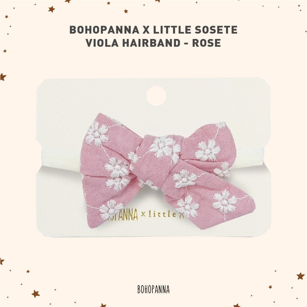 BOHOPANNA - VIOLA HAIRBAND - Ikat Rambut Anak Perempuan