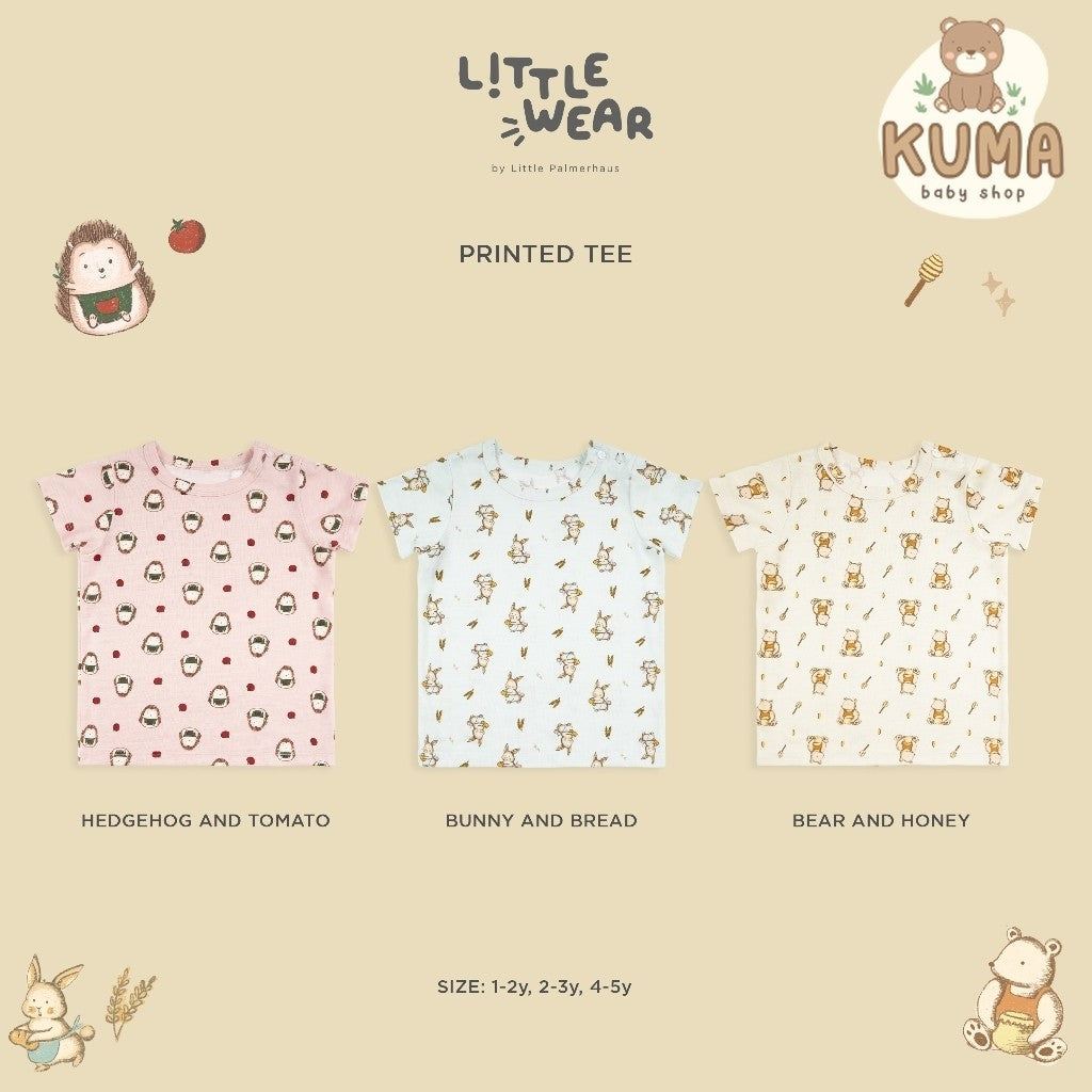 Little Wear Printed Tee 23.0 by Little Palmerhaus (Baju Anak)