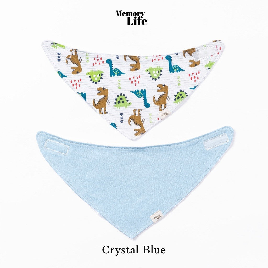 MemoryLife - Drool Catcher 2 Set Bandana Bib | Celemek Bayi Slabber - MemoryLife Essentials