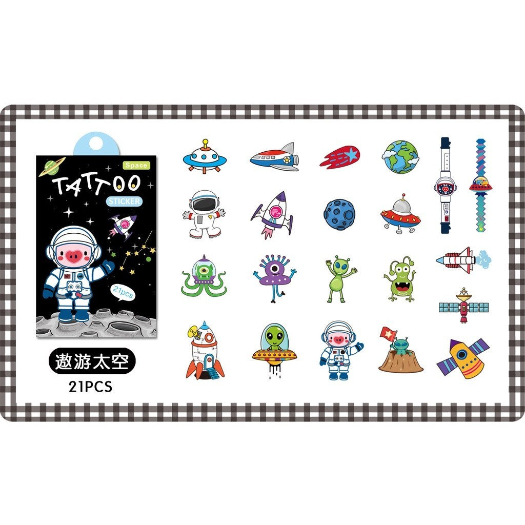 Stiker Tattoo Tato Tempel Sticker tatto anak 21pcs