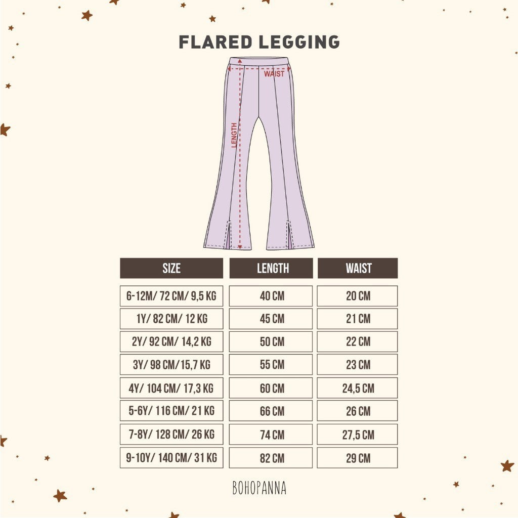 BOHOPANNA - FLARED LEGGING - Legging Anak Perempuan 2557