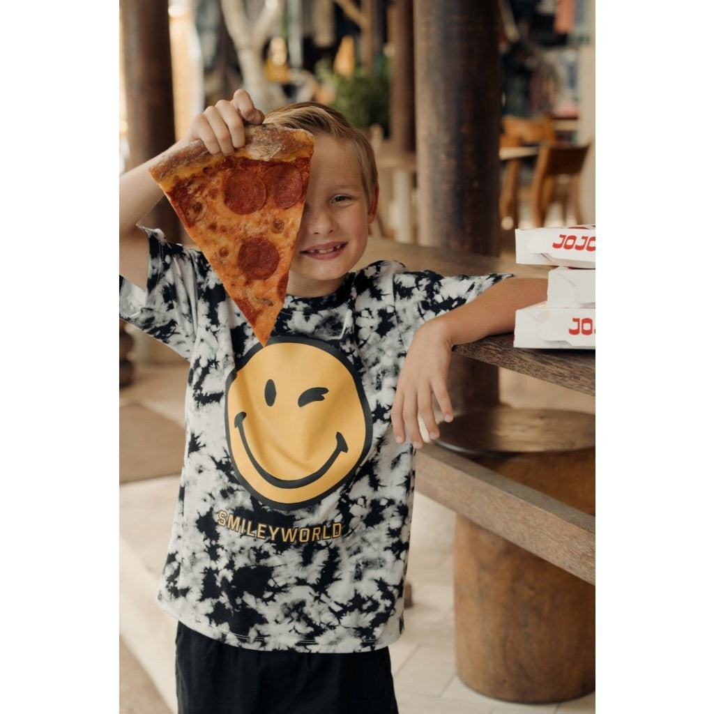 BOHOPANNA - BOHOPANNA X SMILEY - TIE DYE TEE - Kaos Anak - Atasan Anak 2504