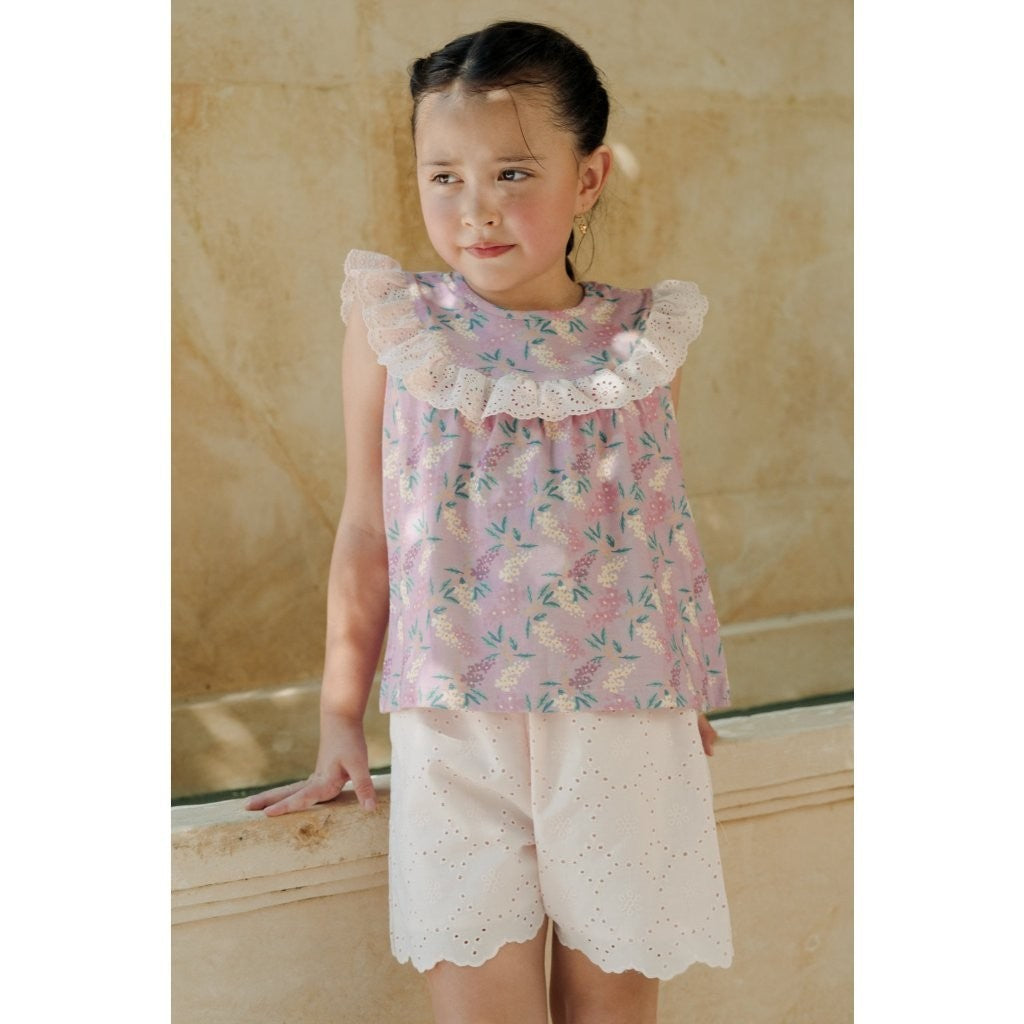 BOHOPANNA - BELLA SET - Setelan Baju Anak Perempuan Flower 2505