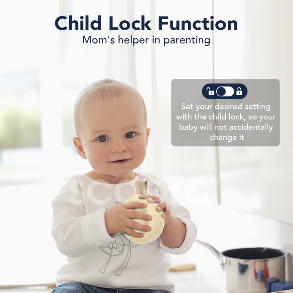 SCOORA Dream Whisper Lullaby White Noise Speaker Portable Baby Sleep / Baby Soother / Baby Shusher / Musik Tidur Bayi