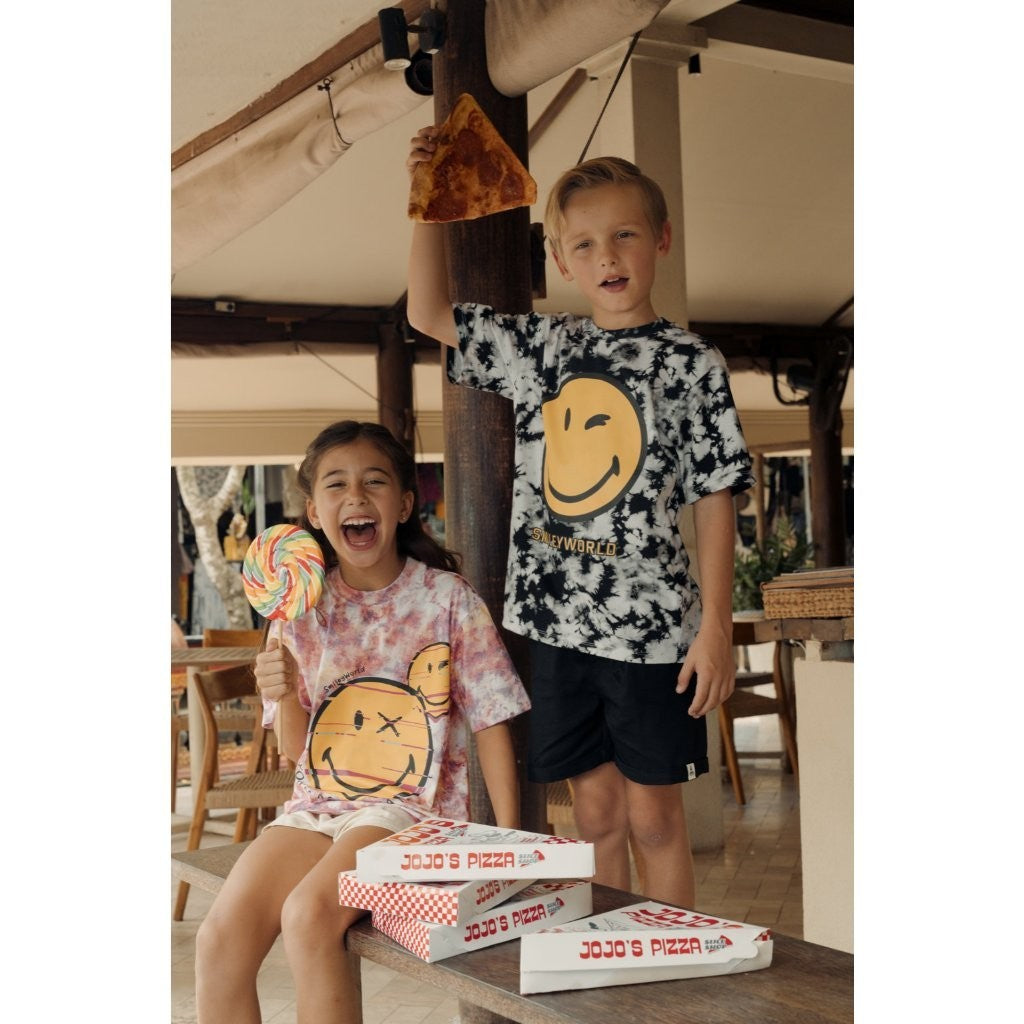 BOHOPANNA - BOHOPANNA X SMILEY - TIE DYE TEE - Kaos Anak - Atasan Anak 2504