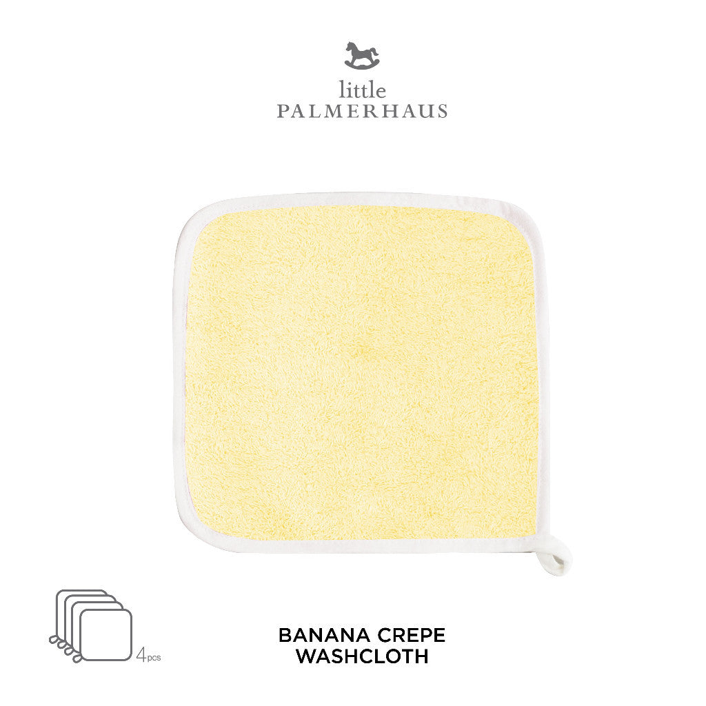 Little Palmerhaus Washcloth Bam & Boo Bamboo Washcloth 5.0 | Lap Mandi Bayi | Sapu Tangan Bayi