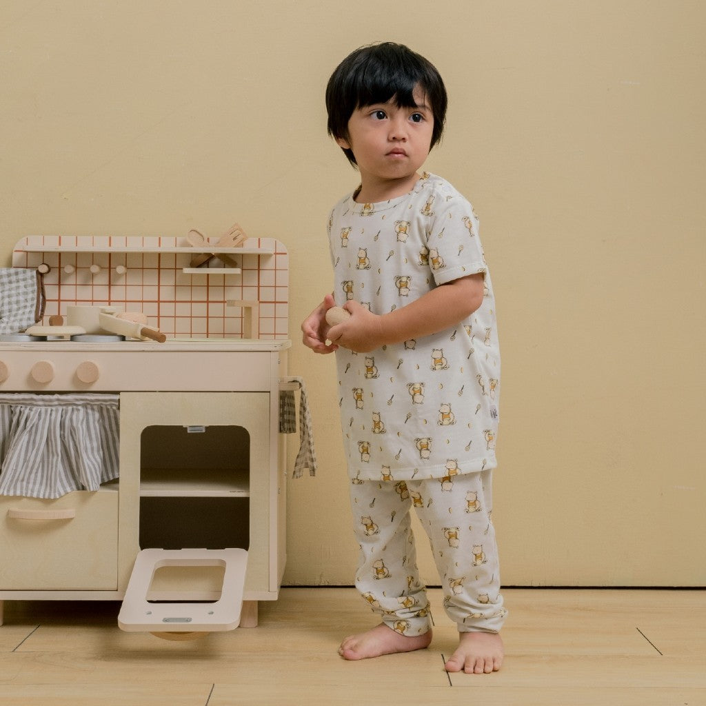 Little Palmerhaus - Little Wear Attire Set 23.0 (Setelan Anak Lengan Pendek Celana Panjang)