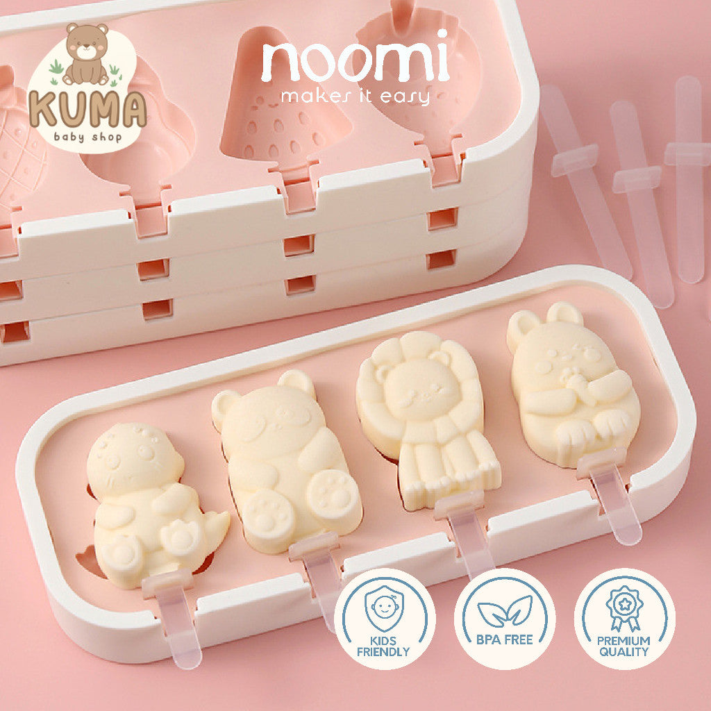Noomi - Sweet Ice Pop | Cetakkan Es Berkarakter