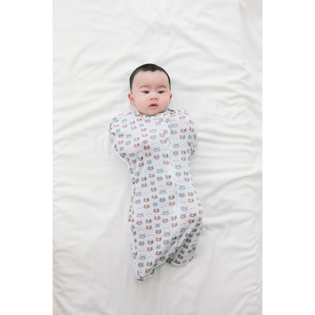 ARDENLEON ArdenBasic Printed Instant Swaddle Bedong Bayi