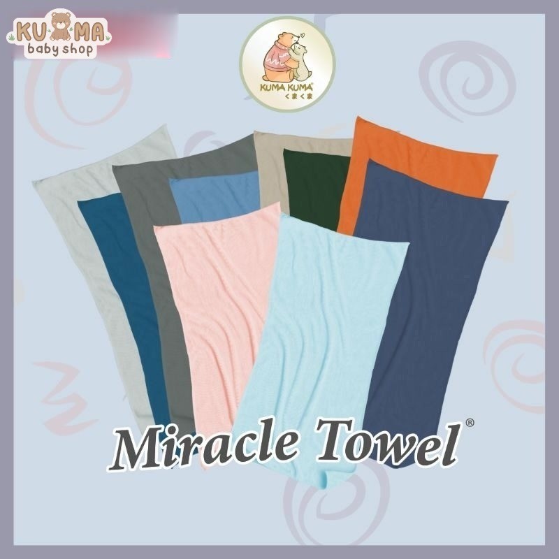 Miracle Towel By Kuma Kuma - Handuk Mandi 140 x 70