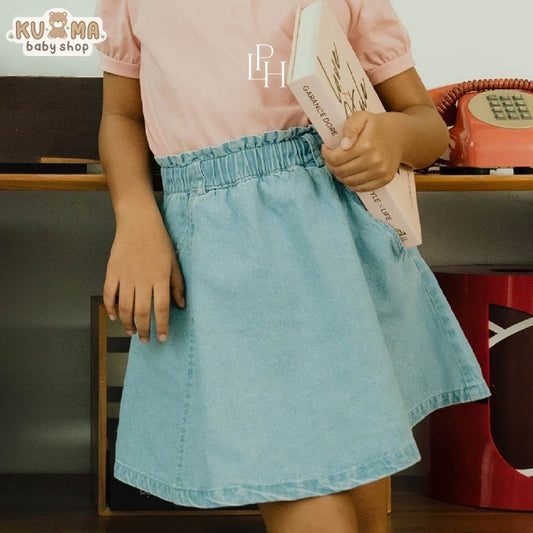 Little Palmerhaus - Abby Denim Skirt (Rok Jeans Anak Perempuan)