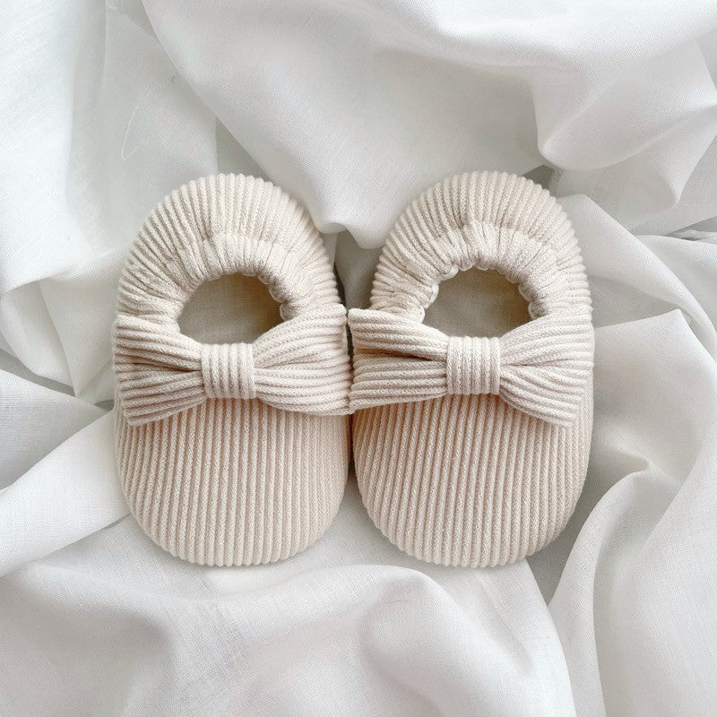 Petita Petito Little Bow Baby Shoes | Sepatu Bayi Dengan Pita | Prewalker Shoes