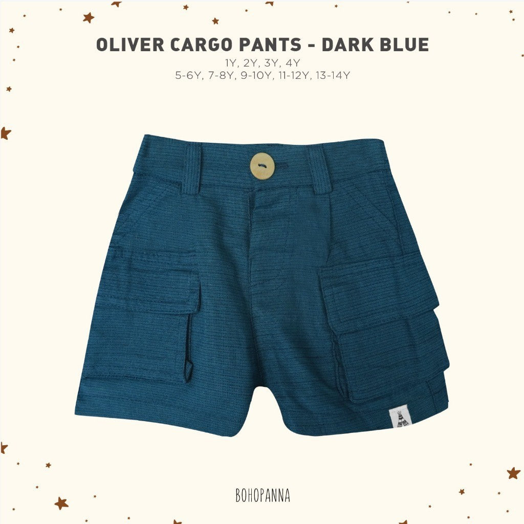 BOHOPANNA - OLIVER CARGO PANT - Celana Anak - Celana Cargo - Cargo Pant