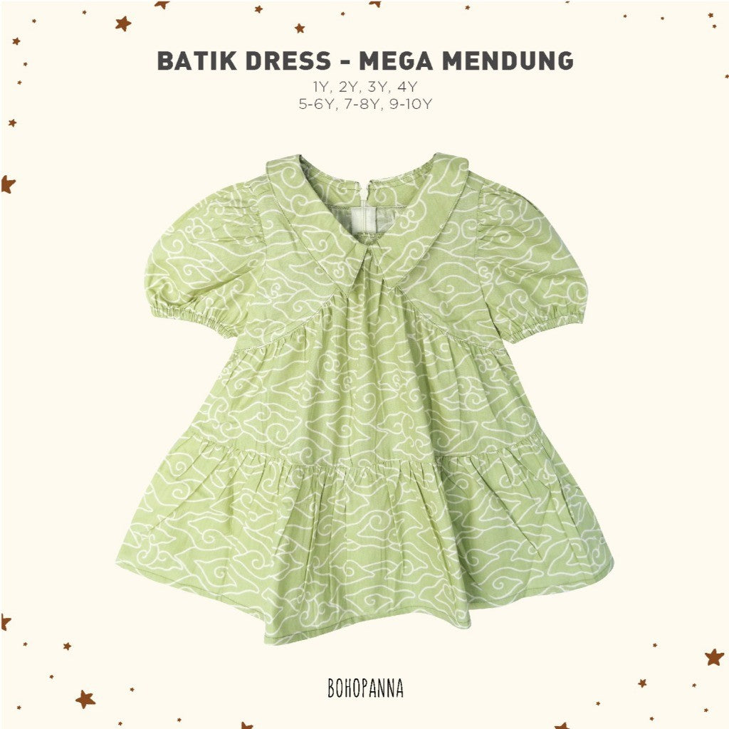 BOHOPANNA - BATIK DRESS - Dress Anak Perempuan 2473