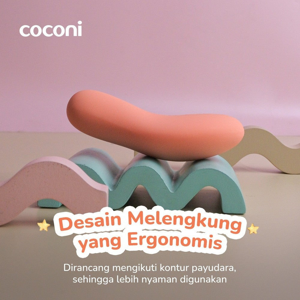 Coconi Warming Lactation Massager | Alat Pijat Laktasi ASI dengan Penghangat dan Getaran, Lancarkan ASI Tersumbat