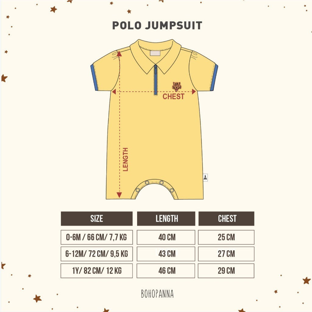 BOHOPANNA - POLO JUMPSUIT - Jumper Bayi