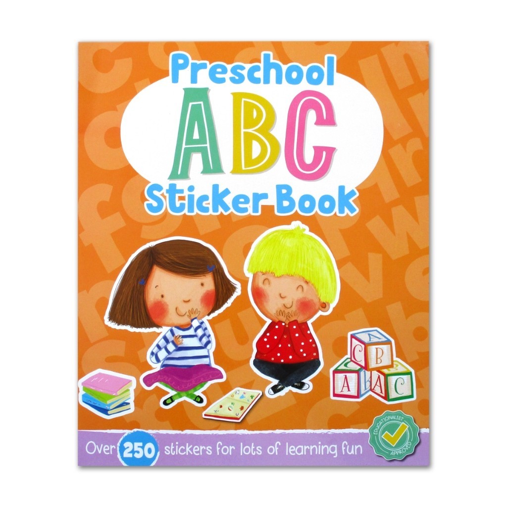 Preschool ABC/123/COLOURS/SHAPES  Sticker Book (Over 250 Sticker for Lots of Learning Fun) [Igloo Books]