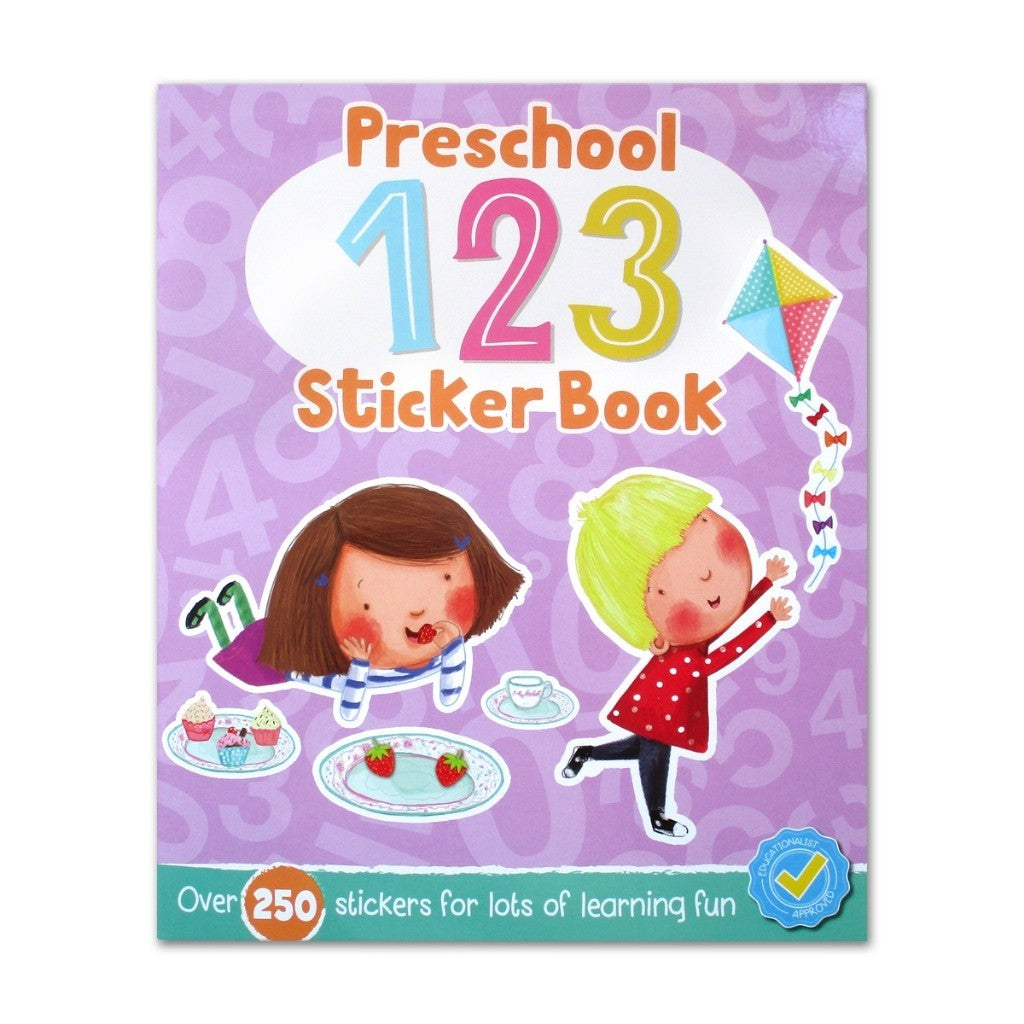 Preschool ABC/123/COLOURS/SHAPES  Sticker Book (Over 250 Sticker for Lots of Learning Fun) [Igloo Books]