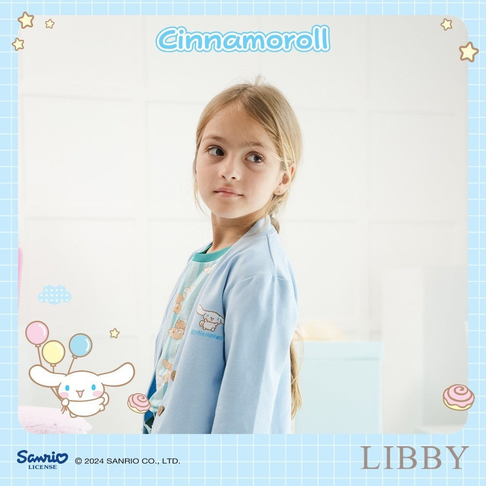 LIBBY Sanrio Elio Cardigan Anak Perempuan Kuromi Cinnamoroll 9 Bulan- 4 Tahun(1 Pcs)Sweater | Jaket