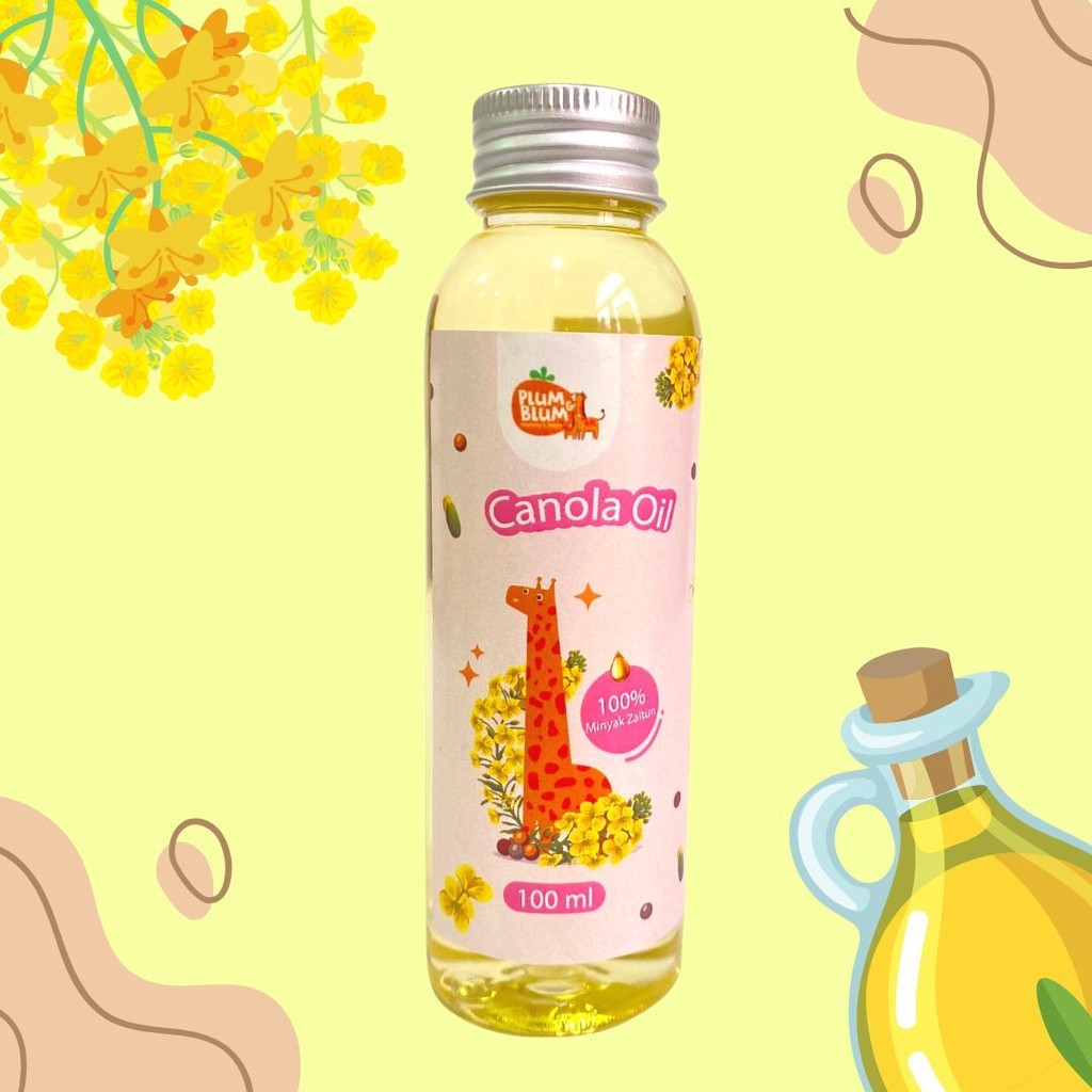 Plum & Blum Minyak Mpasi Minyak Canola Coconut - 100 ml