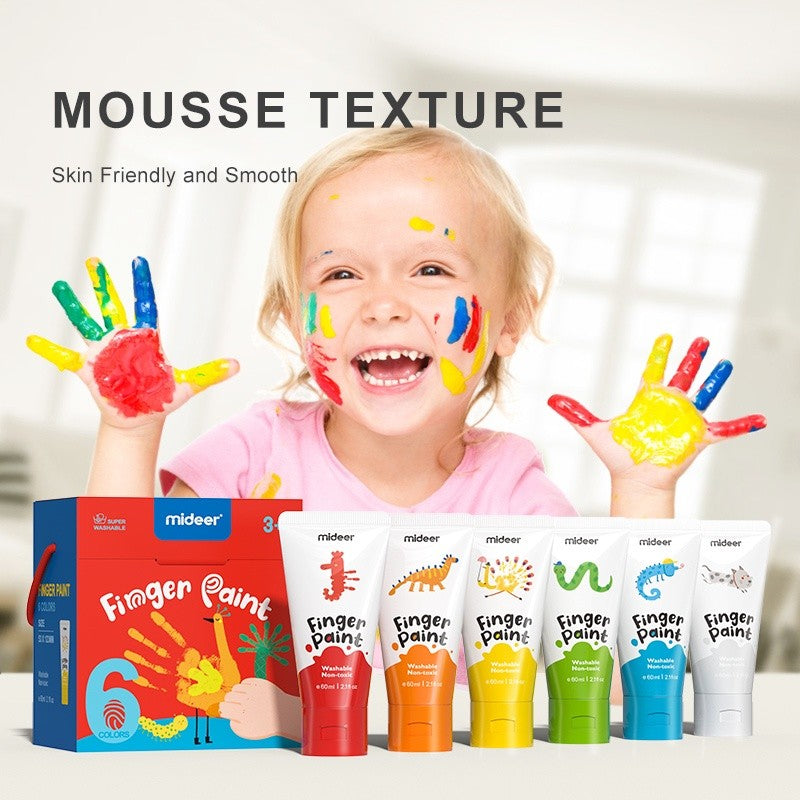 Mideer Finger Paint Mainan Edukasi Anak - MD4110