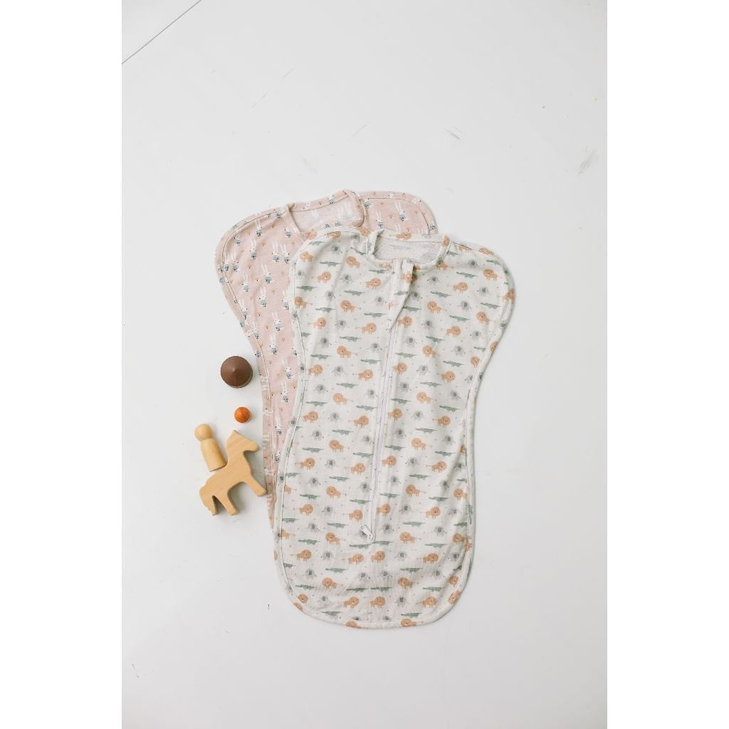 ARDENLEON ArdenBasic Printed Instant Swaddle Bedong Bayi