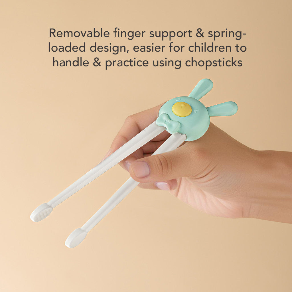 Sakumini Bunny Kids Training Chopstick Sumpit Anak Belajar Makan BPA Free