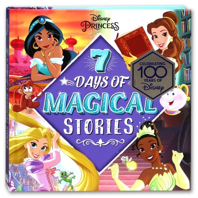 Disney 7 Days of HEROIC / MAGICAL / ANIMAL / FRIENDSHIP Stories - Story Book - Celebrating 100 Years of Disney - Disney 100 - Disney Princess - Disney Animals - Disney Hero