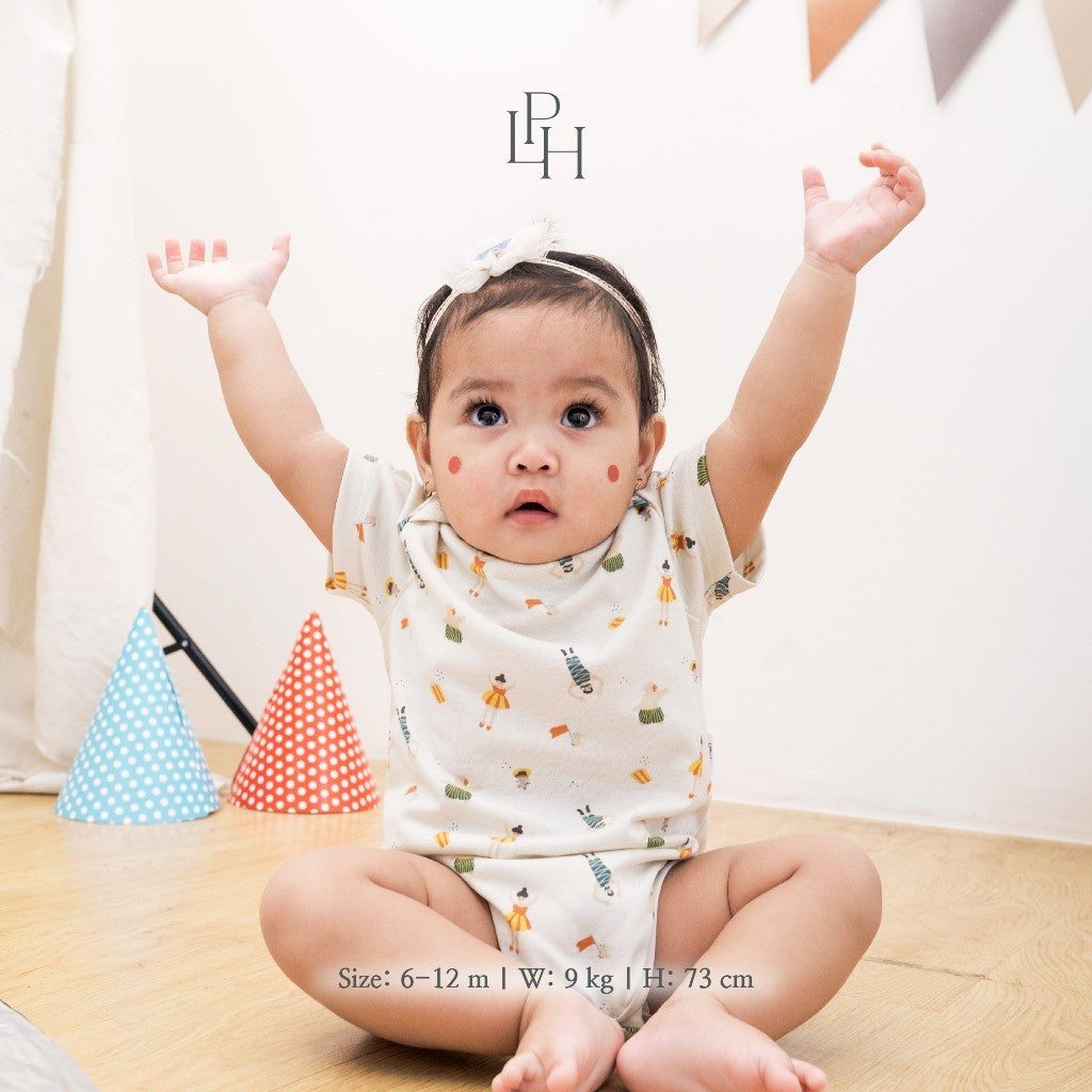 Little Palmerhaus - Little Wear Short Bodysuit 26.0 (Jumper Bayi)