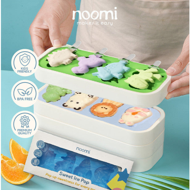 Noomi - Sweet Ice Pop | Cetakkan Es Berkarakter