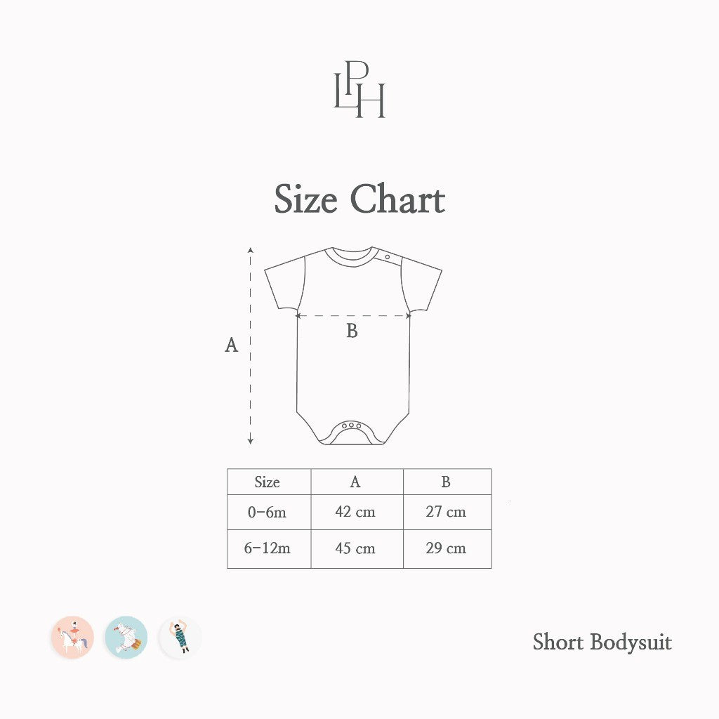 Little Palmerhaus - Little Wear Short Bodysuit 26.0 (Jumper Bayi)