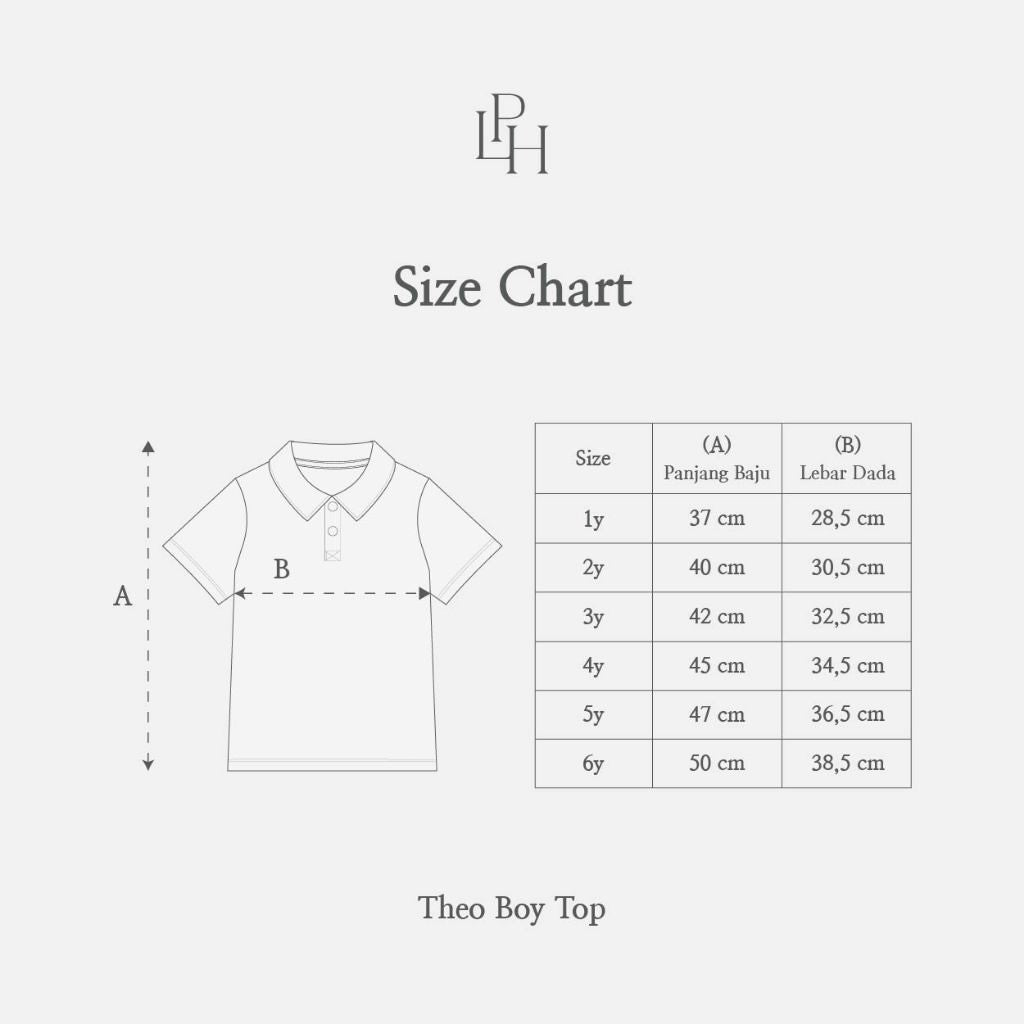 Little Palmerhaus - Theo Boy Top (Kaos Polo Anak Laki-laki)